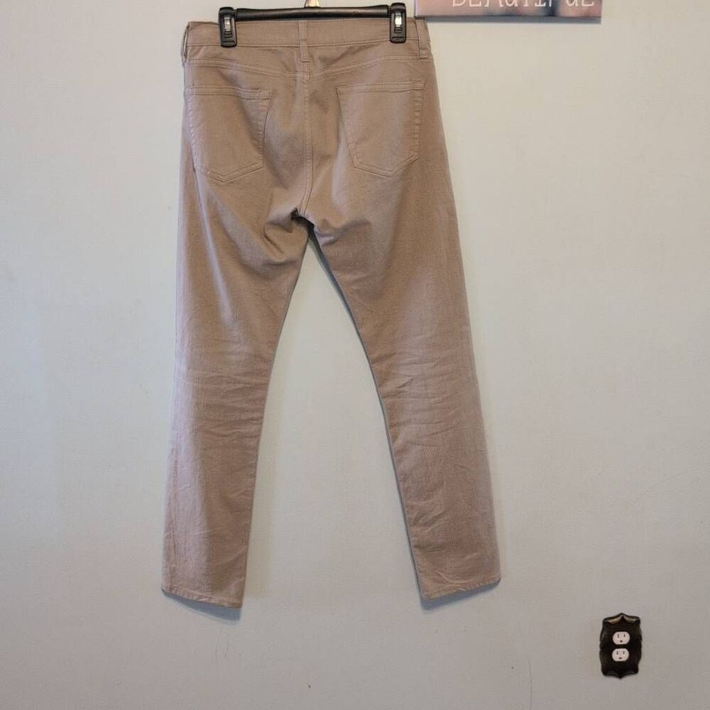 J. Crew Size 29 x 32 484 Slim Stretch Straight Tan Jeans Denim - Picture 4 of 7